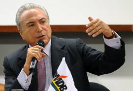 Presidente Michel Temer vota em So Paulo